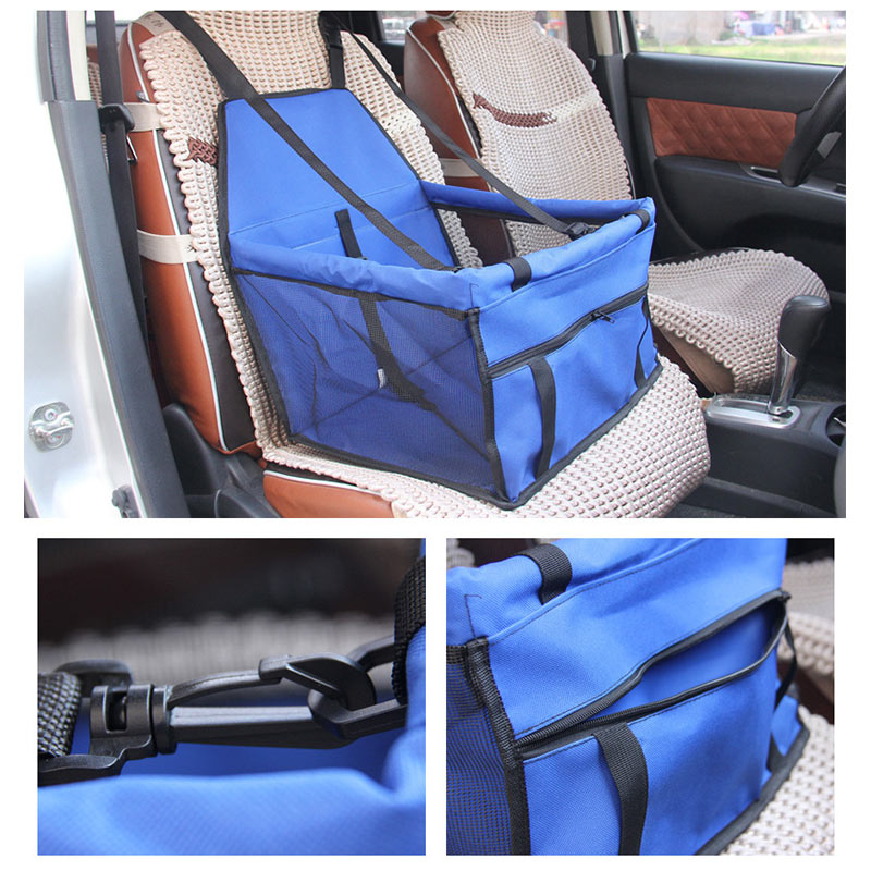 Asiento Transportín Impermeable para Perros - Seguridad en Coche