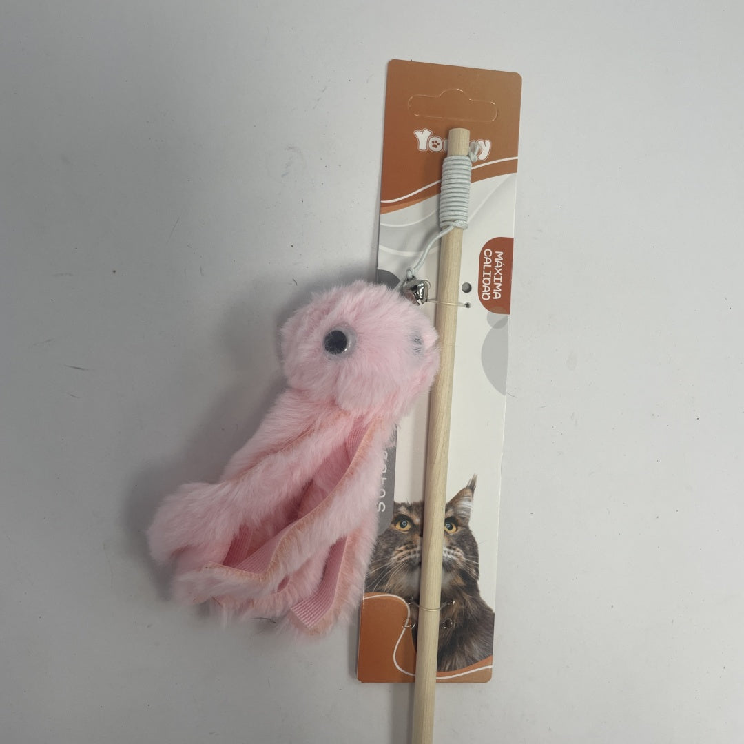 Juguete Pulpo para Gatos - Peluche Interactivo con Tentáculos 38g