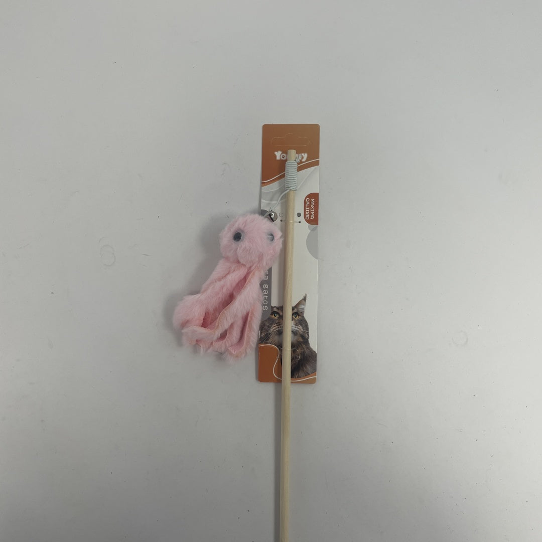 Juguete Pulpo para Gatos - Peluche Interactivo con Tentáculos 38g