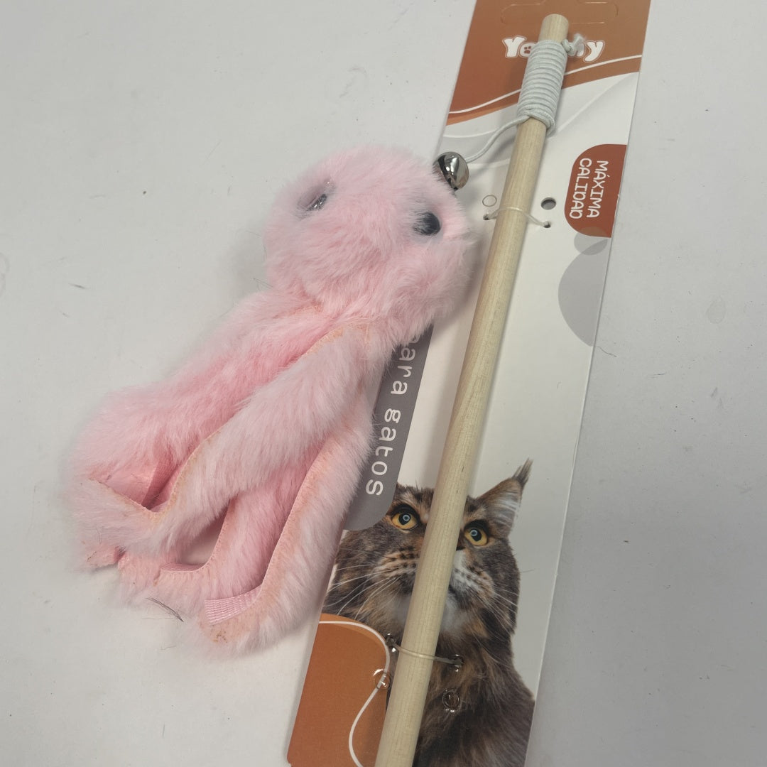Juguete Pulpo para Gatos - Peluche Interactivo con Tentáculos 38g