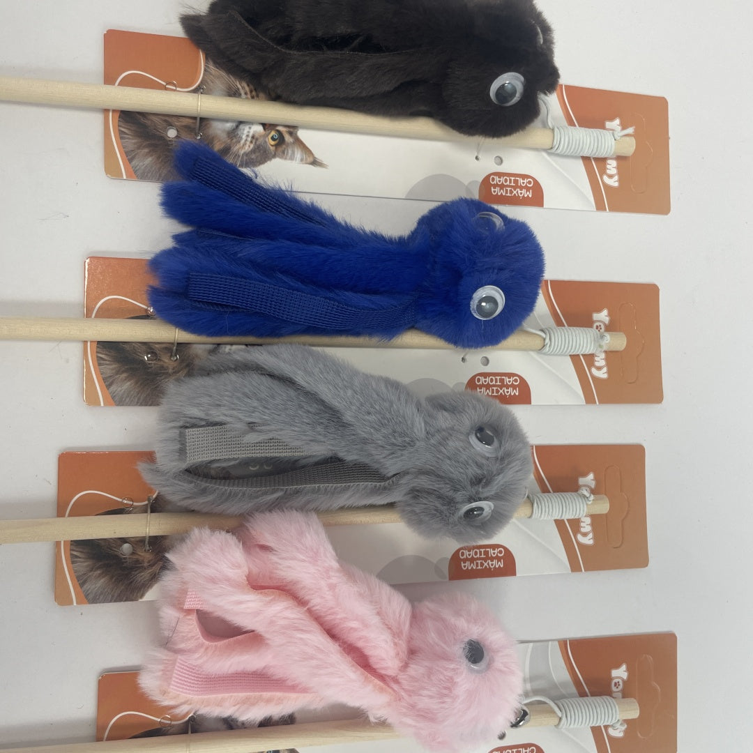 Juguete Pulpo para Gatos - Peluche Interactivo con Tentáculos 38g