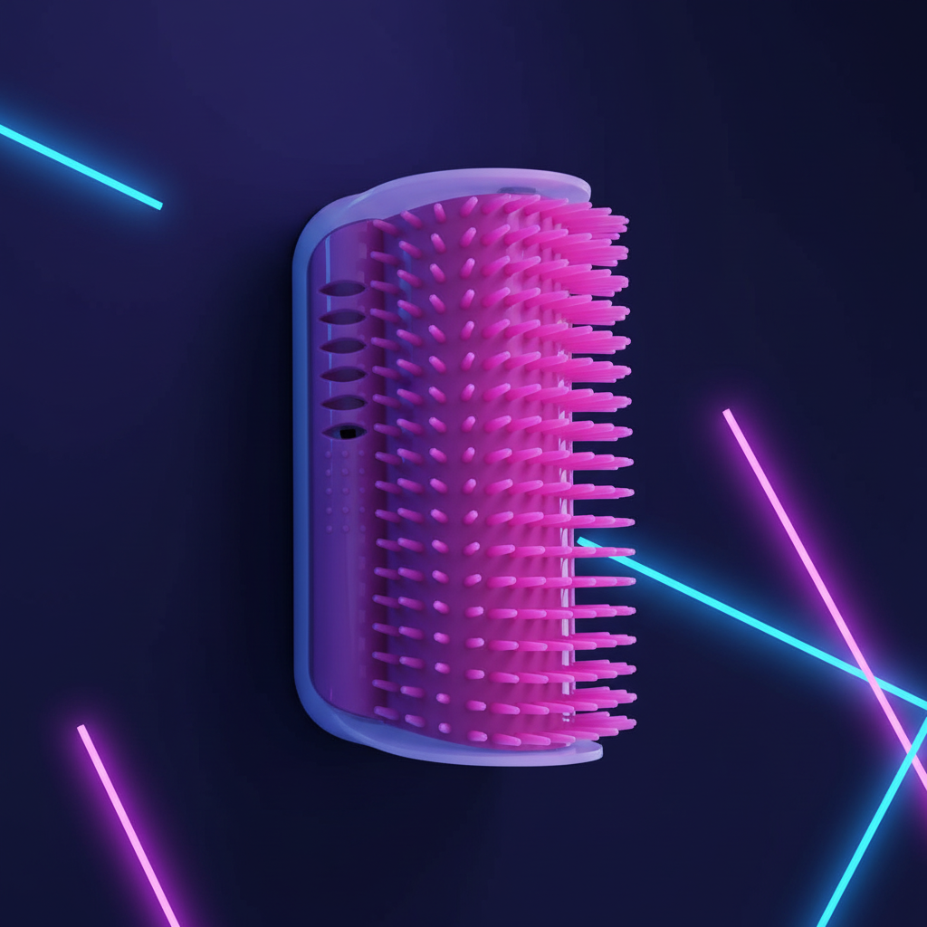 Cepillo auto-grooming real futurista