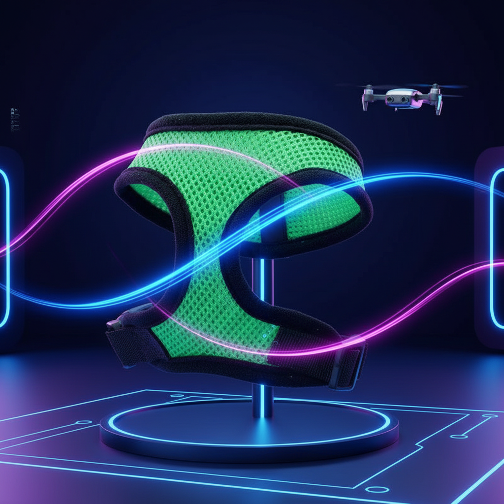 Chaleco acolchado real futurista