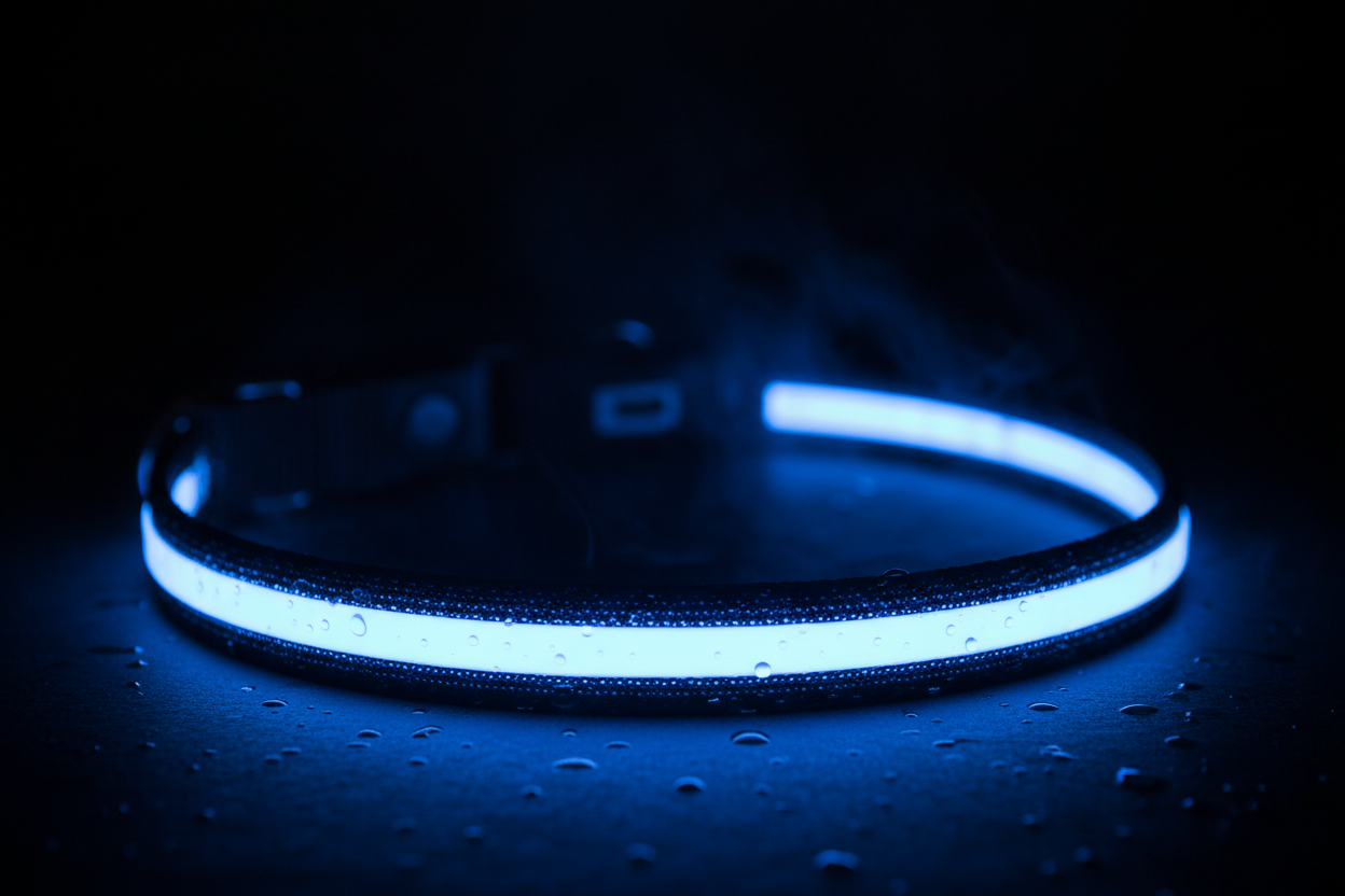 Collar LED Azul