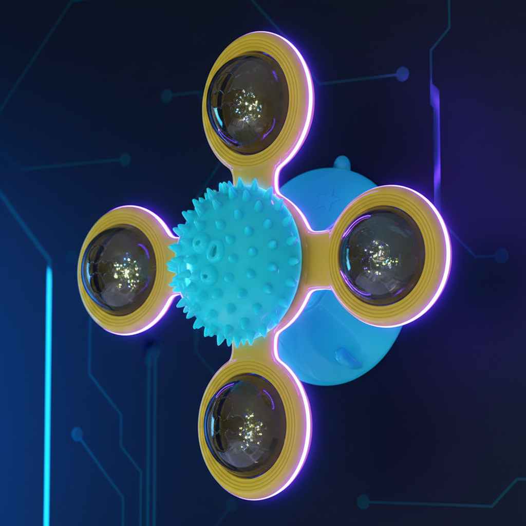 Molino giratorio real futurista