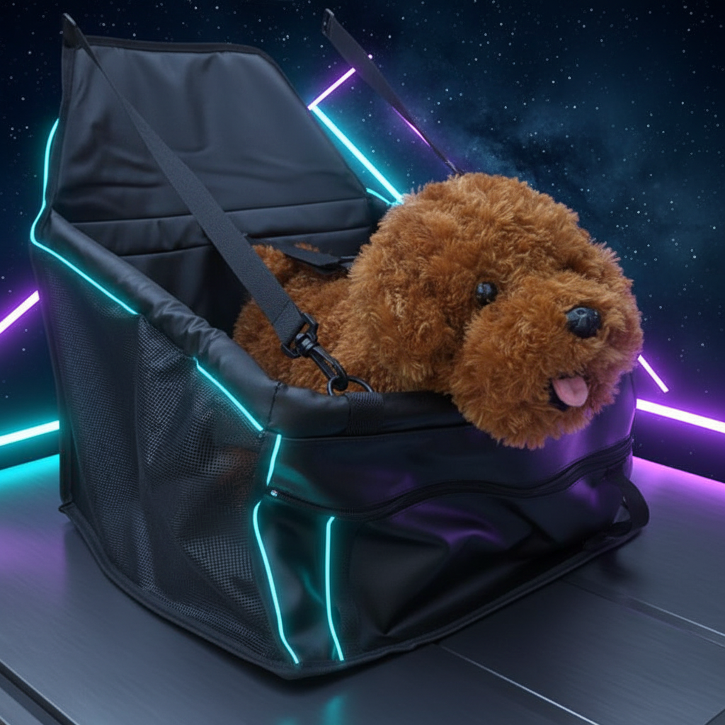 Transportín coche real futurista